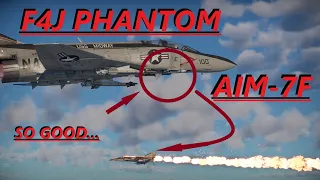 War Thunder: F4J Phantom II | Better than F4E? (pulse doppler goodness)