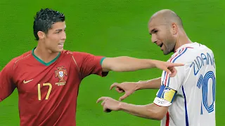 The Day Cristiano Ronaldo & Zinedine Zidane Meet For The First Time