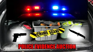 I Bought Boxes Of Police Evidence at a Chicago Police Auction and You Won't Believe What I Found!