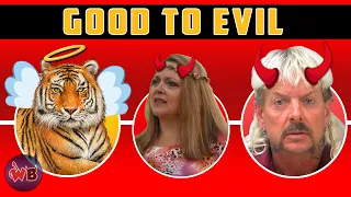 Tiger King Cast: Good to Evil 🐯