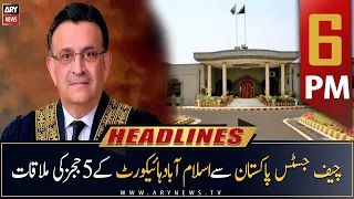 ARY News Prime Time Headlines | 6 PM | 20th May 2023