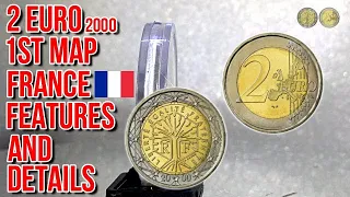2 euro France 2000 | 1st map | Features, Price and Details