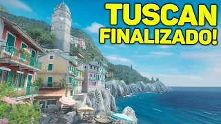 Tuscan está 100% finalizado!