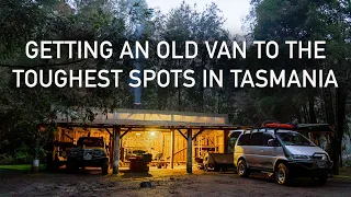 Van Life | $1000 Track Hut in a Delica - A Lap of Tasmania