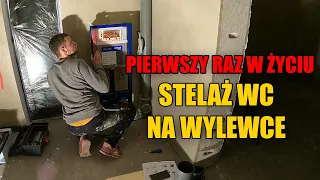 Pierwszy raz montuje stelaż wc na wylewce. Montaż stelaża podwieszanej toalety.