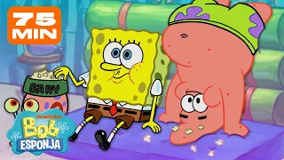 Bob Esponja | ¡1 Hora Dentro de la Piña de Bob Esponja! | Bob Esponja en Español