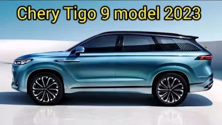Car review new Chery Tiggo 9  suv model 2023 #chery #cars