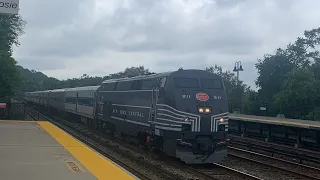 Amtrak and Metro-North trains @ Hastings-on-Hudson with @Josephcavagnaro  (5/27/2024)
