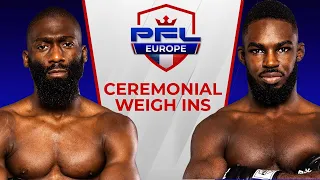 PFL Paris Ceremonial Weigh In