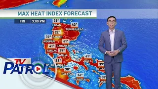 Luzon makararanas ng mainit na panahon; gitna, katimugang bahagi ng bansa uulanin | TV Patrol