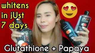 GLUPA Whitening Products Review (whitens in jUst 7 days)Philippines