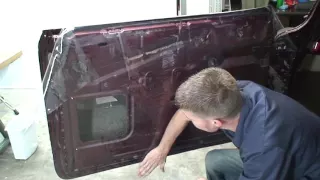 Automotive Upholstery - Making Custom Door Panels Part 1 - Patterns