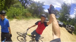 Kaiteriteri Mountain Bike Park jump track - Big airs