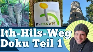 Wanderung Ith-Hils-Weg Teil 1/2 - Dokumentation Doku - Etappen Highlights Entdeckertipps - Wandern