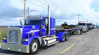Rookie Truckers Haul Farm Equipment on Flatbeds!