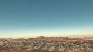 Flight over Paranal