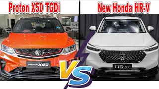 2022 Honda HR-V vs 2022 Proton X50 Flagship