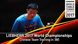 2017 World Champs l Chinese Team Training in 360