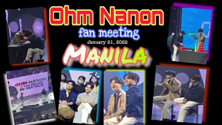 Ohm-Nanon Fan Meeting in Manila | OhmNanon | Ohm Pawat | Nanon Korapat