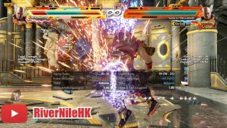 Tekken 7 Heihachi S4 patch 4.2 130 Damage maximum wall carry combo