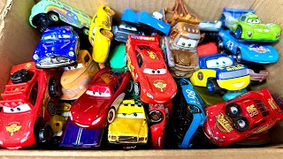 Disney Pixar Cars From the Box: Lightning McQueen, Sally, Jackson Storm, Tow Mater, Doc Hudson, Cruz