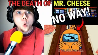 "The Death of Mr. Cheese" Among Us Song (Animated Music Video) @GameTunesMusic REACTION!