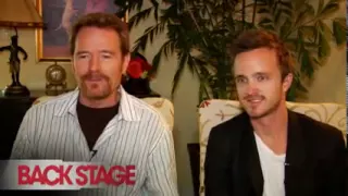 Emmy Nominees Bryan Cranston and Aaron Paul Interview