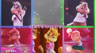 Chipmunks & Chipettes - Love Train [Lipsync Video]