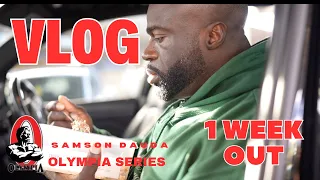 Mr Olympia 2023 series | Daily vlog  1 week out | Samson Dauda