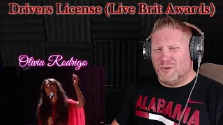 Olivia Rodrigo - drivers license (Live From The BRIT Awards 2021) REACTION