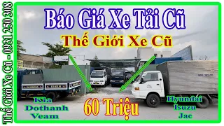 Báo Giá Xe Tải Cũ Giá Khởi Nghiệp Vào Ngành Vận Tải Năm 2024 | Thế Giới Xe Cũ.