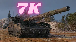 Object 261 Arty  7K Damage  World of Tanks,WOT Replays, ( Объект 261 )