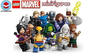 LEGO Minifigures 71039 Marvel Series 2 Speed Build Review