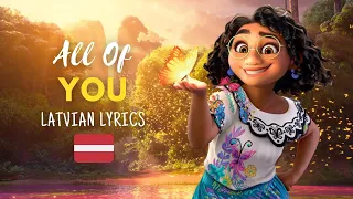 Encanto - All Of You (Latvian Lyrics)