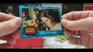 2022 Topps® Star Wars Chrome Sapphire Edition – Online Exclusive 3 HITS! PSA INCOMING!