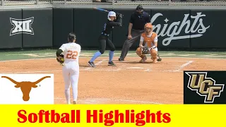 #2 Texas vs UCF Softball Game 2 Highlights, March 23 2024