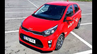 Test Drive cu noua Kia Picanto JA facelift 2022! Ultima citadina cu 4 cilindri pe benzina din Europa