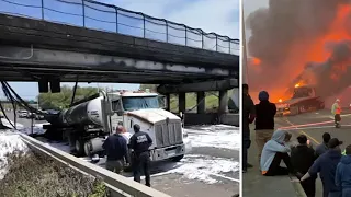 Demolition to begin on Norwalk overpass damaged in I-95 tanker fire