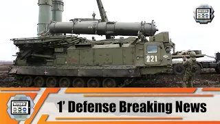 S-300V4 Russian air defense missile system on tracked armored 1' Defense Breaking News Russia