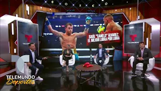El análisis sobre el triunfo de Canelo Álvarez | Telemundo Deportes