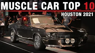 MUSCLE CAR TOP 10: Spectacular Muscle Cars at the Inaugural 2021 Houston Auction - BARRETT-JACKSON