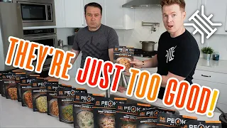 Taste Testing All PEAK REFUEL Meals (standard). These guys are the new kings in the industry.