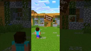 HELP Herobrine Reunite with Students (Past Lives - SapientDream) #herobrine #monsterschool #shorts