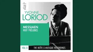 Messiaen: Huit préludes - 1. La colombe