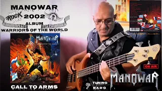 Manowar - Call to Arms Bass Cover Version, listen with👉🏻🎧