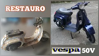 RESTAURO VESPA 50 V  [1990]