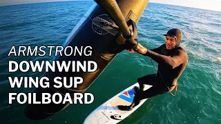 Lightwind Winging On The Armstrong Downwind Board