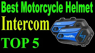 TOP 5 Best Motorcycle Helmet Intercom Review 2021 | Best Motorcycle Intercom