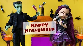 Однажды в Хэллоуин - Monster High stop motion  / Стоп моушен Монстер Хай 🎃🧟‍♂️ Halloween 2022
