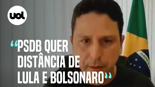 'PSDB quer distância de Lula, PT e Bolsonaro', diz presidente do PSDB